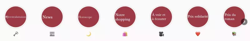 Actualité - Réseaux sociaux - Version Femina - Stories