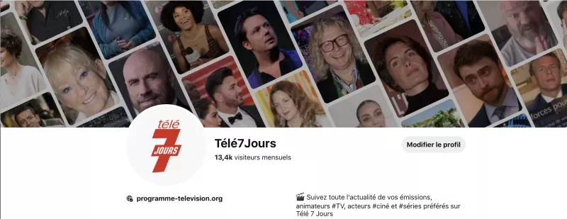 Actualité - Réseaux sociaux - Télé 7 jours - PInterest